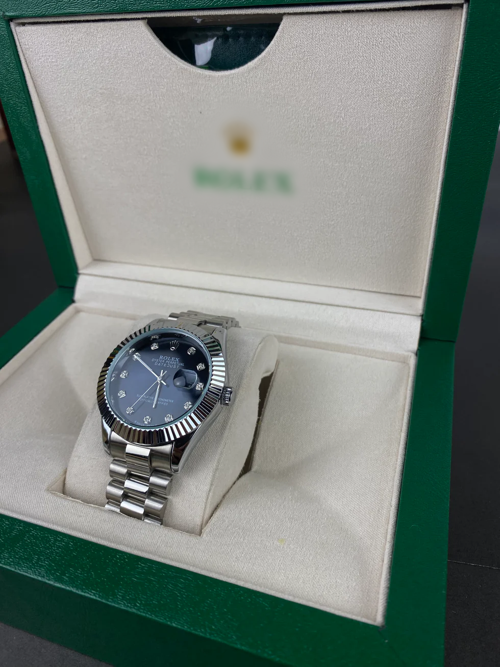 RLX Metallic Blue Dial