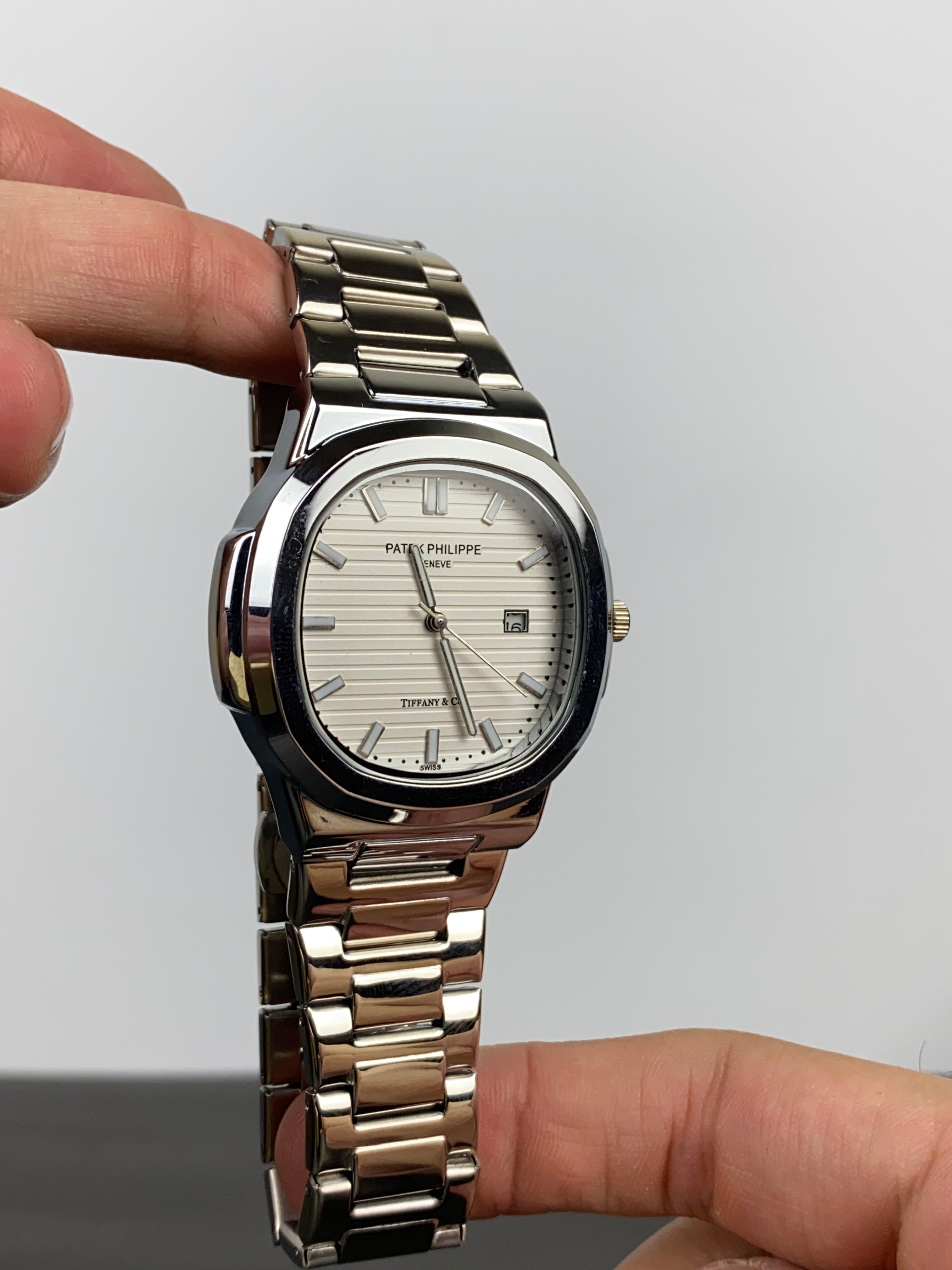 PTK Philippe Nautilus Silver Dial