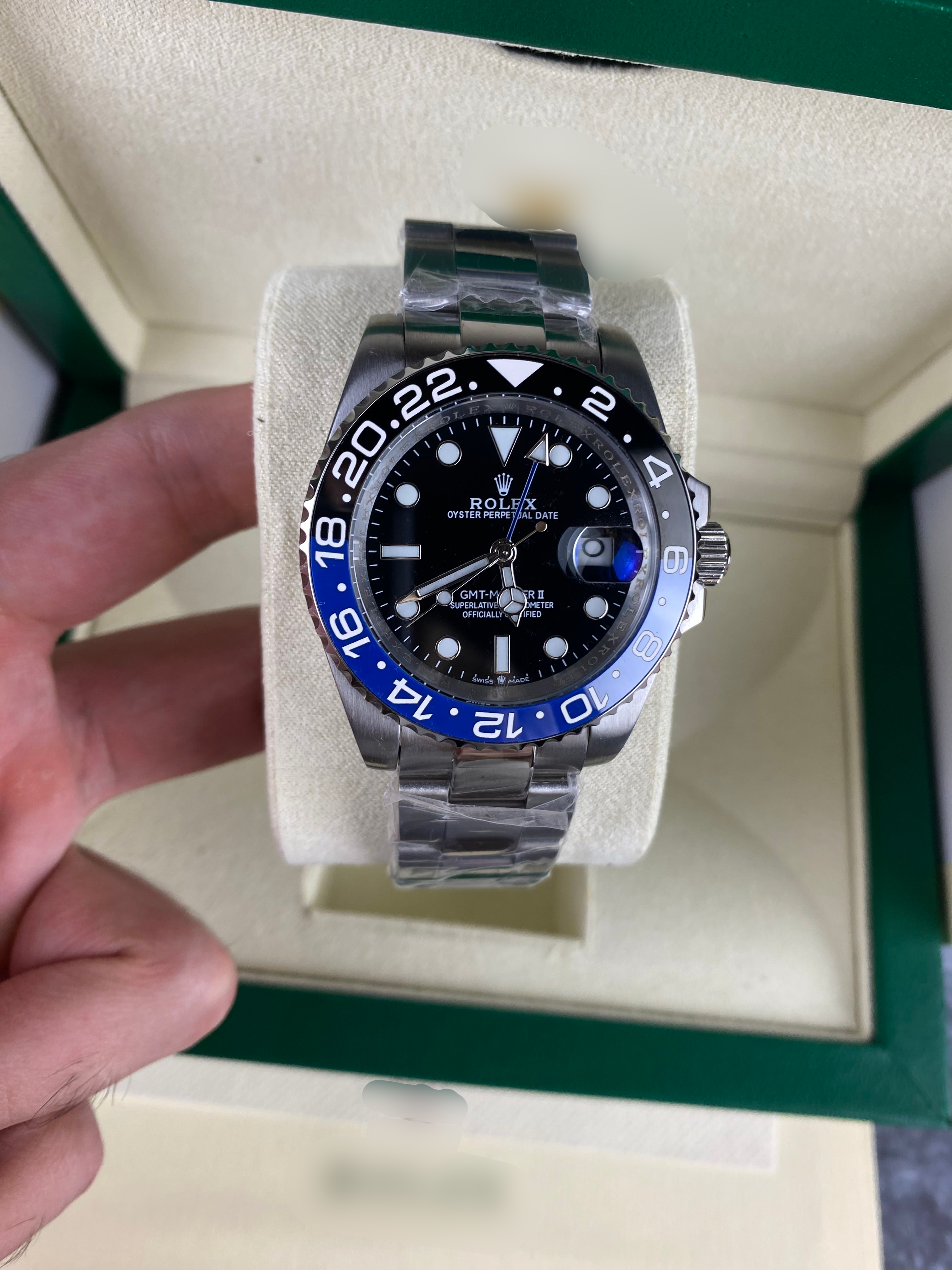Rolex GMT-Master II “Batman” – Iconic Dual-Time Luxury