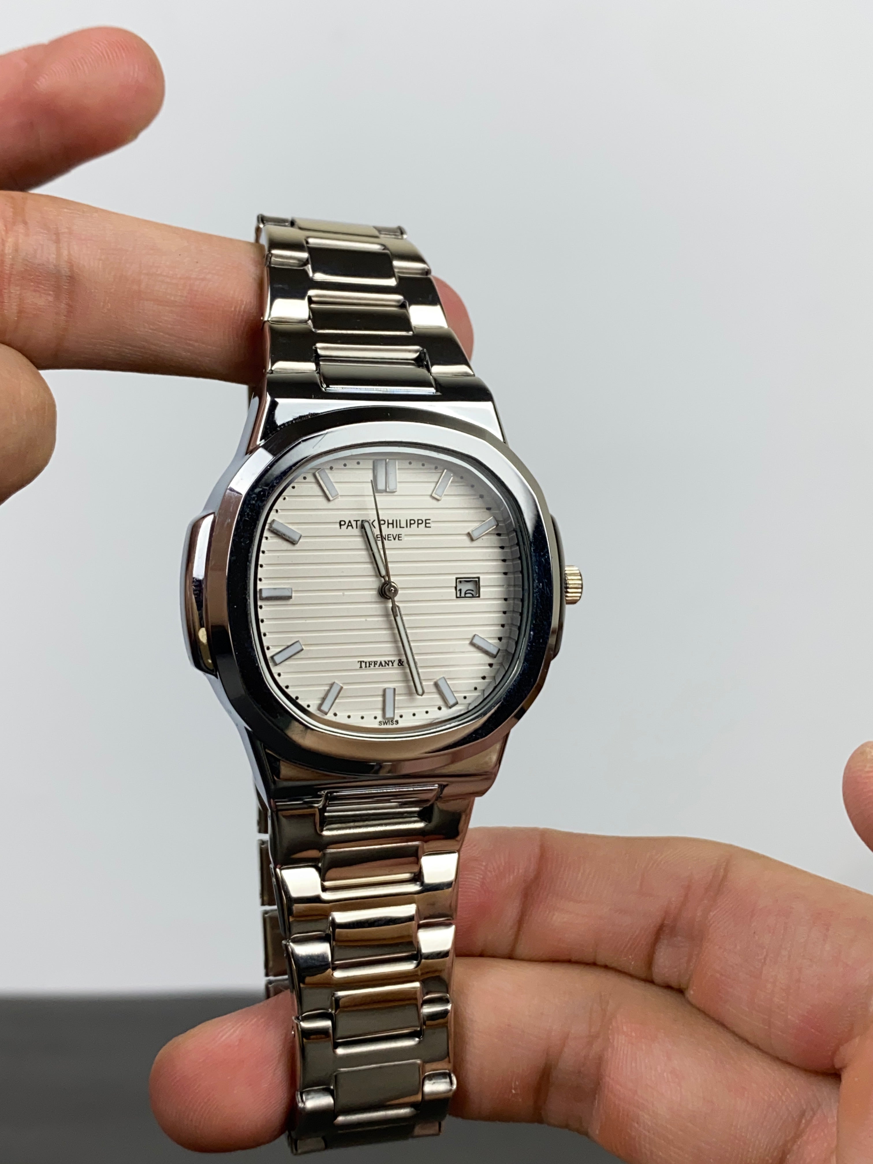 PTK Philippe Nautilus Silver Dial