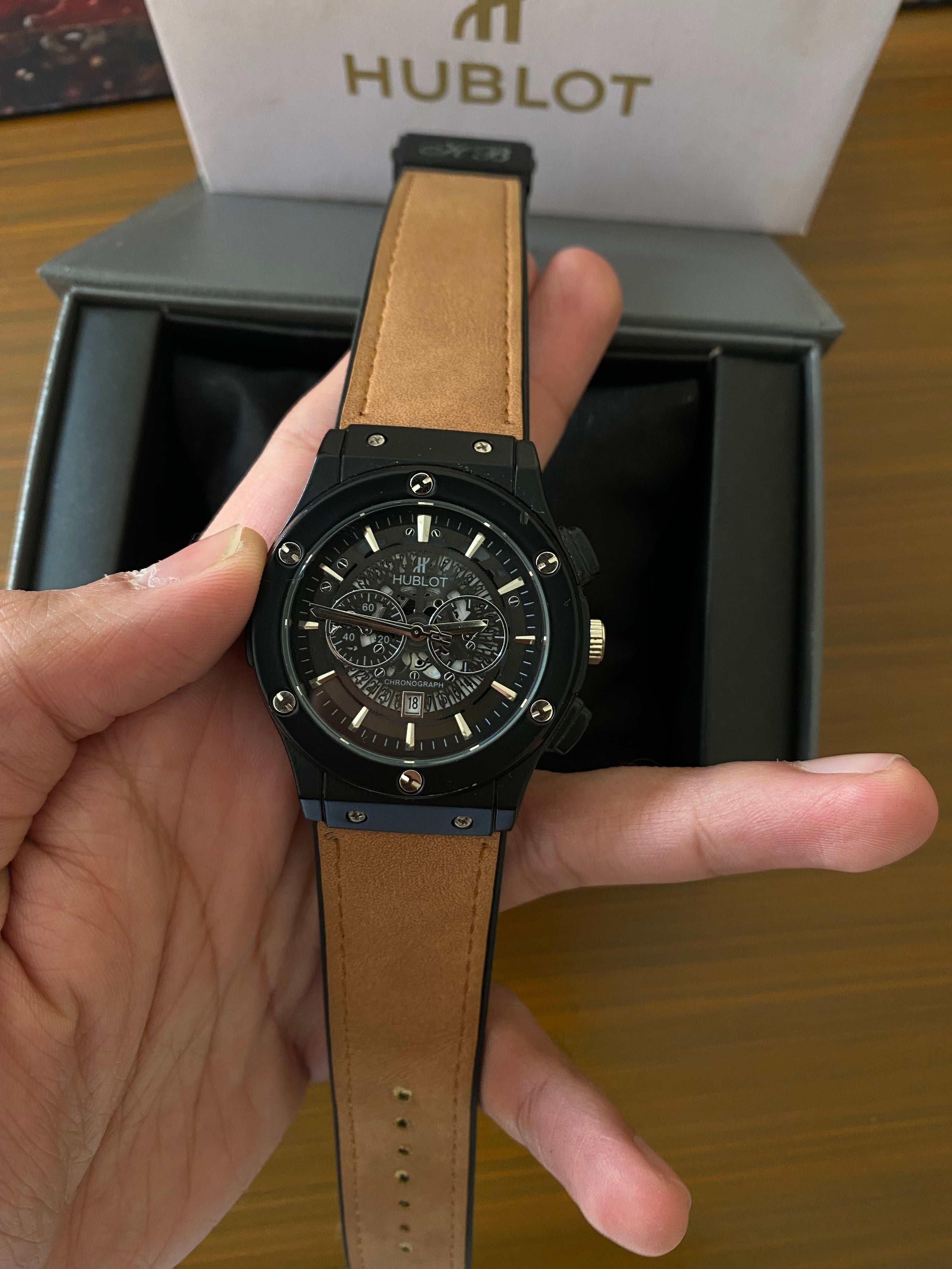 Hublot Classic Fusion Chronograph (Black Ceramic)
