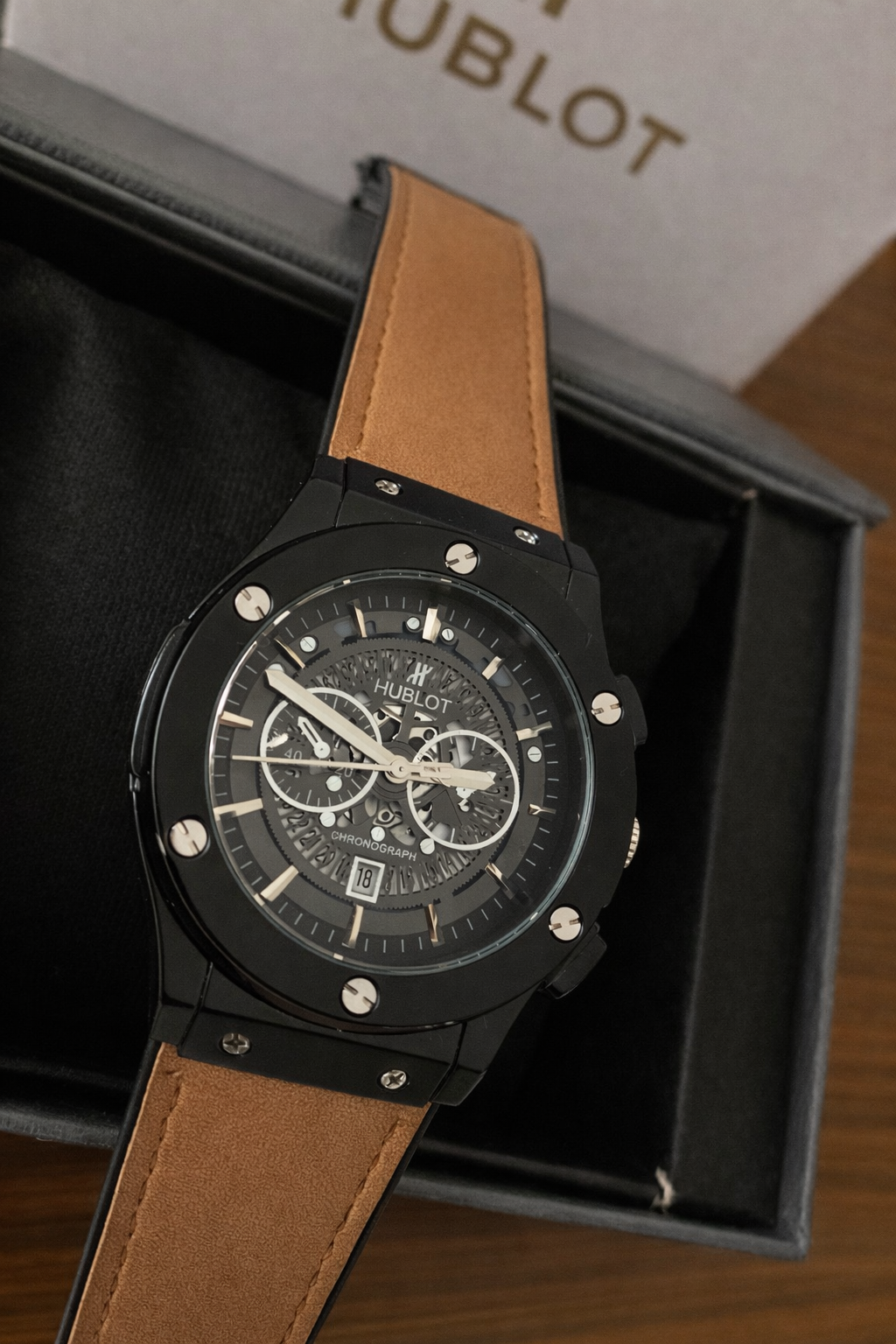 Hublot Classic Fusion Chronograph (Black Ceramic)