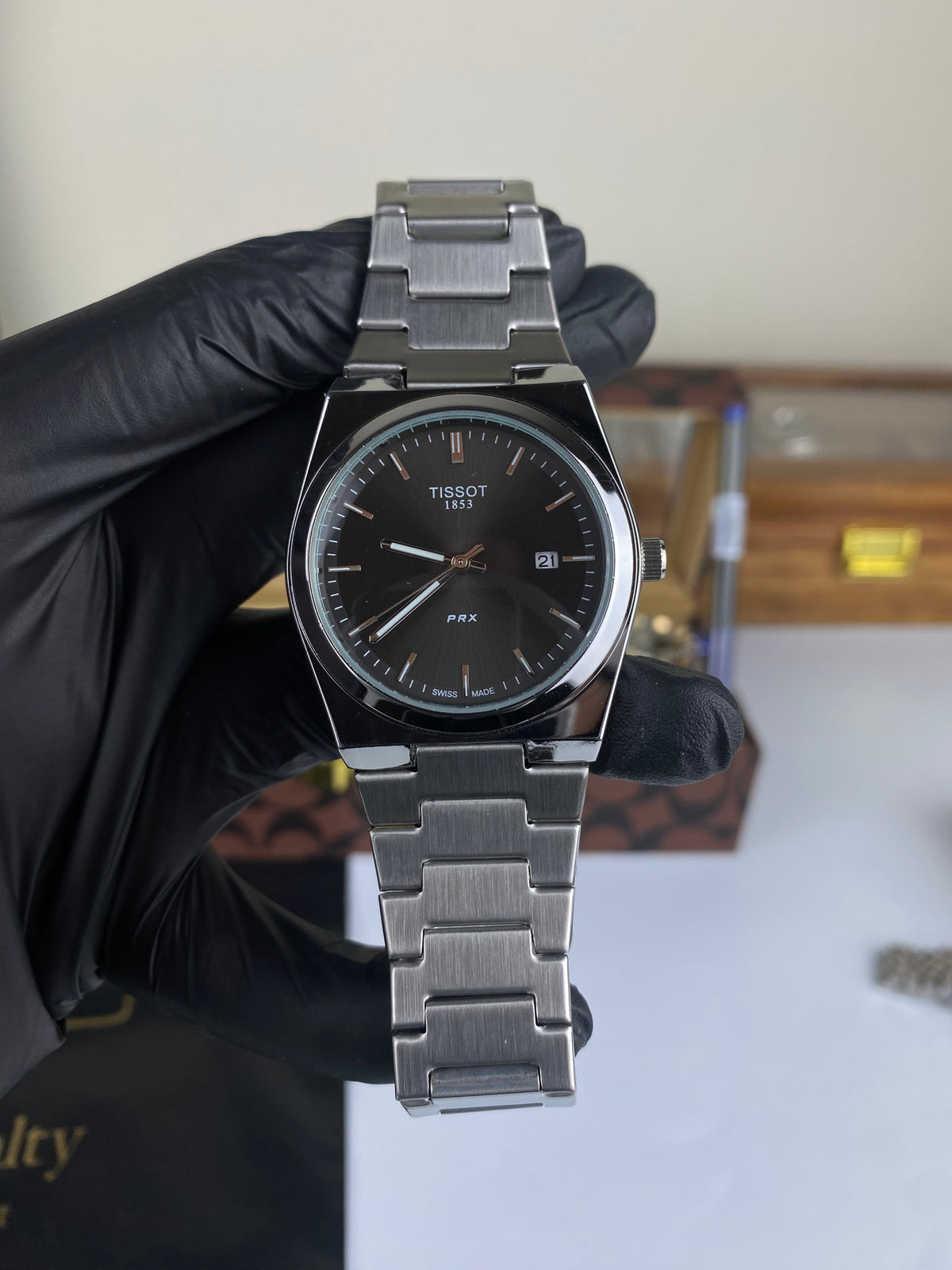 Prx Cbf Tissot PRX Quartz – Black Dial – Wristroyalty