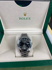 Rolex slate (rhodium) dial