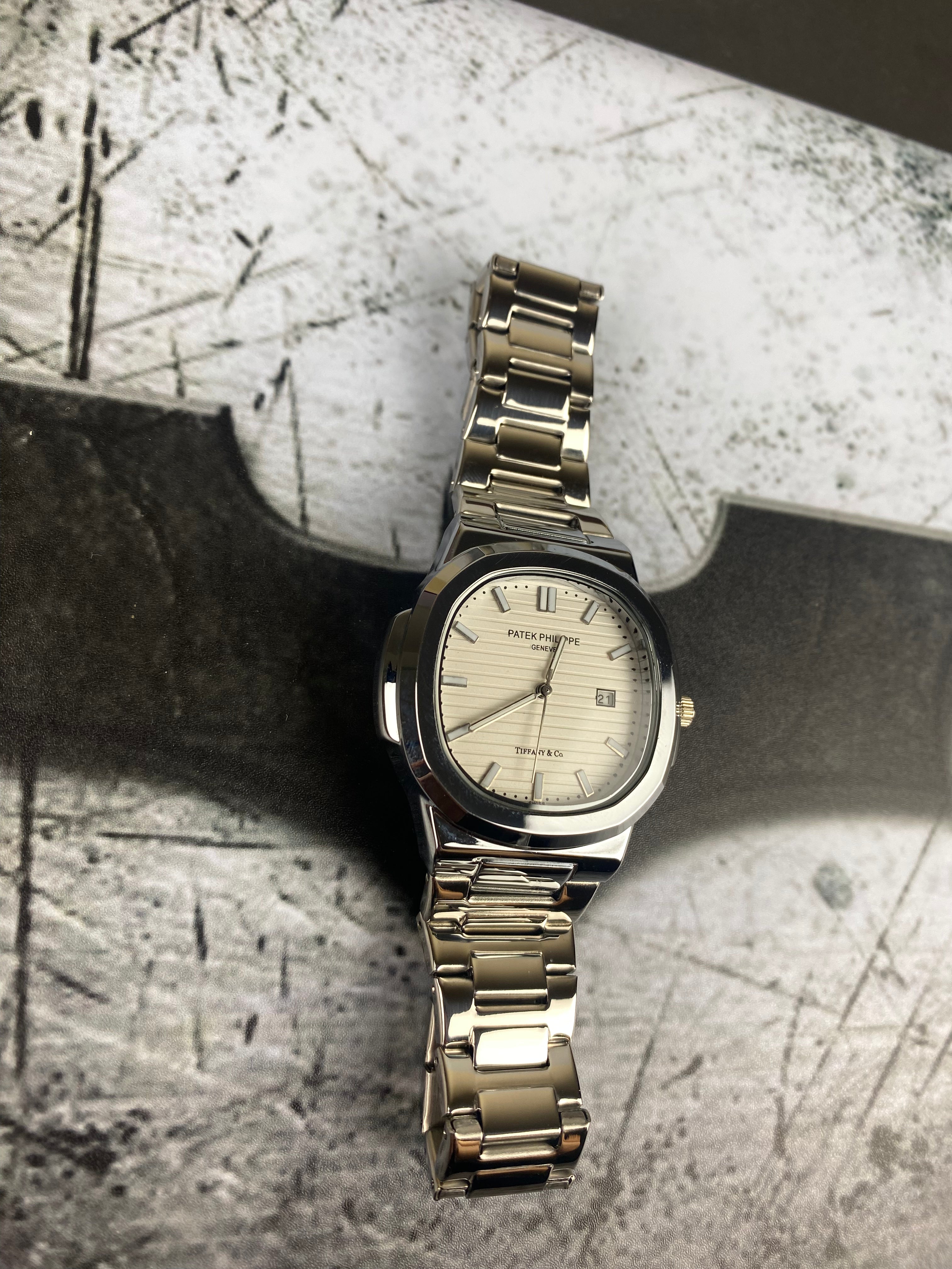 Patek Philippe Nautilus Silver Dial