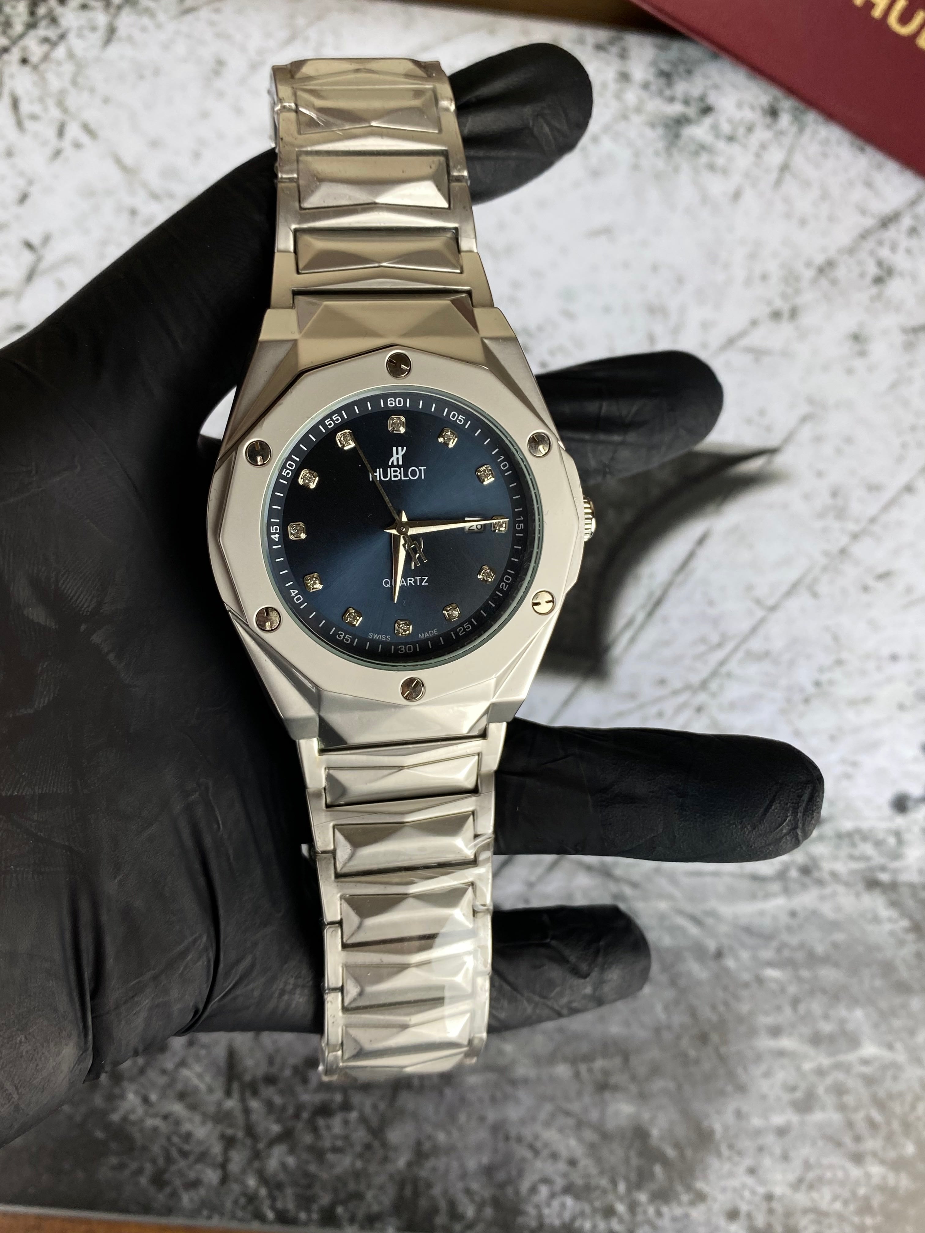 Hublot Classic Fusion Sapphire Blue Diamond Edition – Precision Quartz Luxury