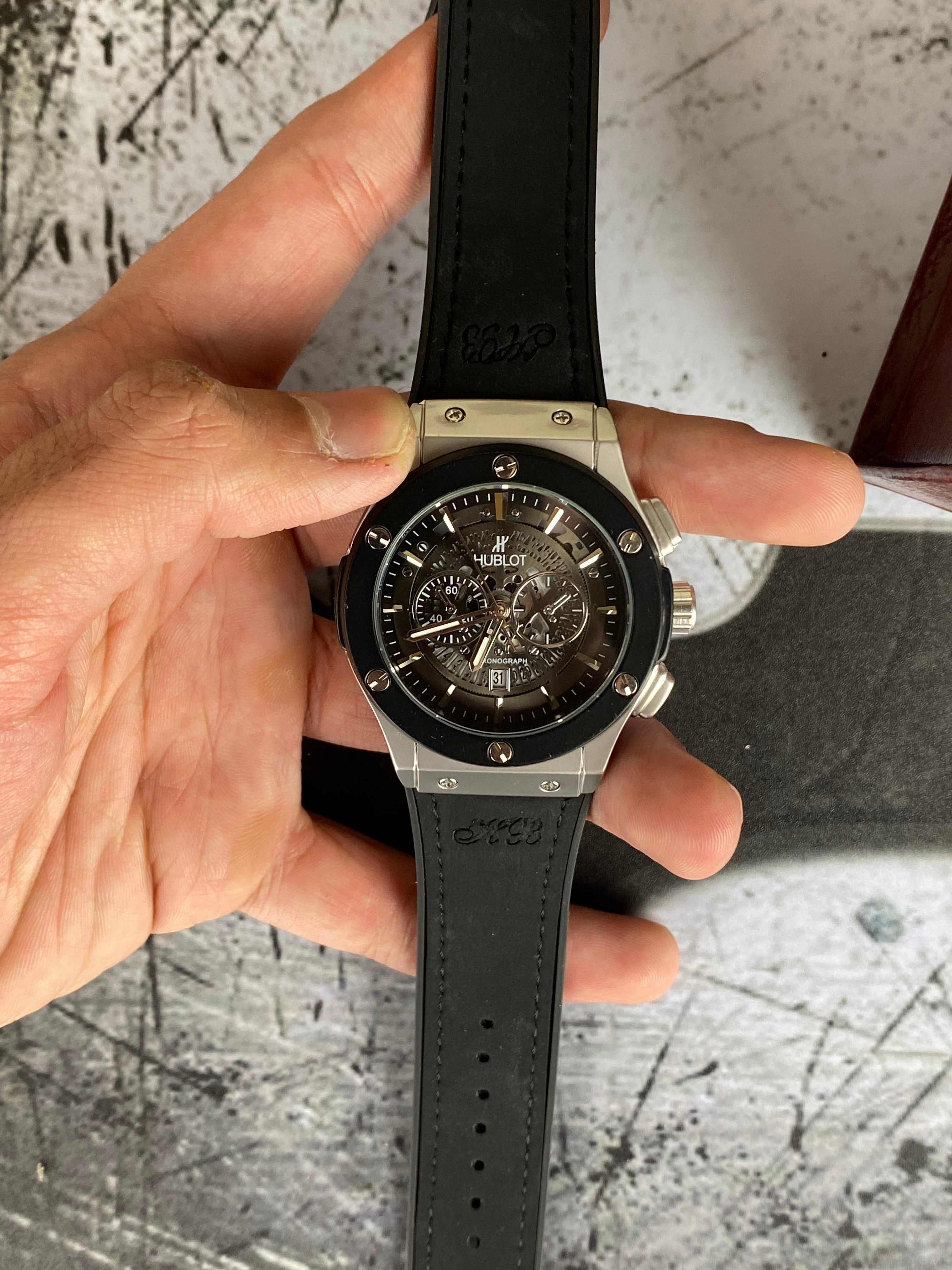 HUBLOT Shadow Force Chronograph – Black Fusion Edition