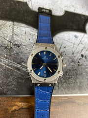 Hublot Classic Fusion Blue Elegance Automatic – Ceramic & Blue Strap Edition