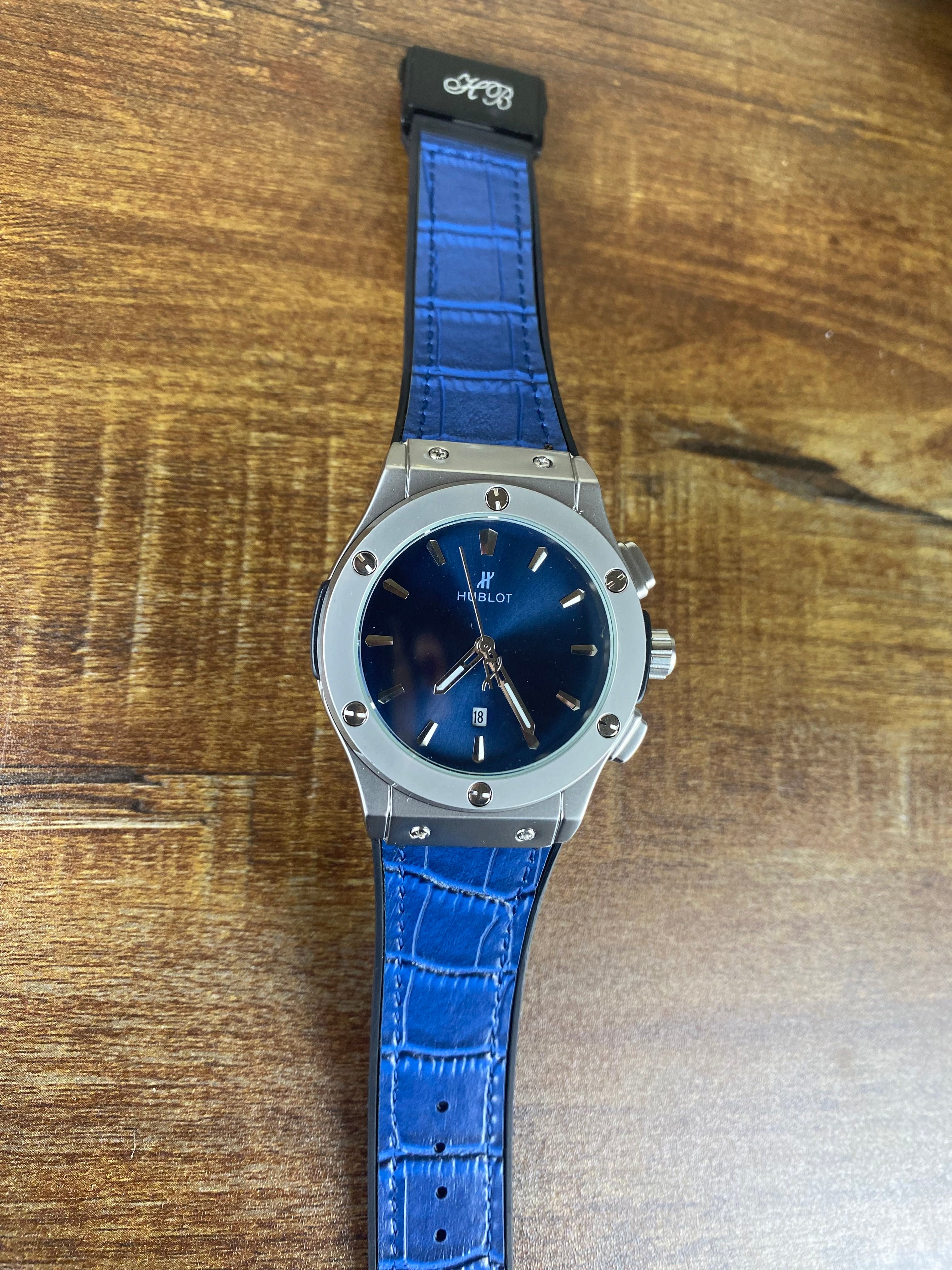 Hublot Classic Fusion Blue Elegance Automatic – Ceramic & Blue Strap Edition