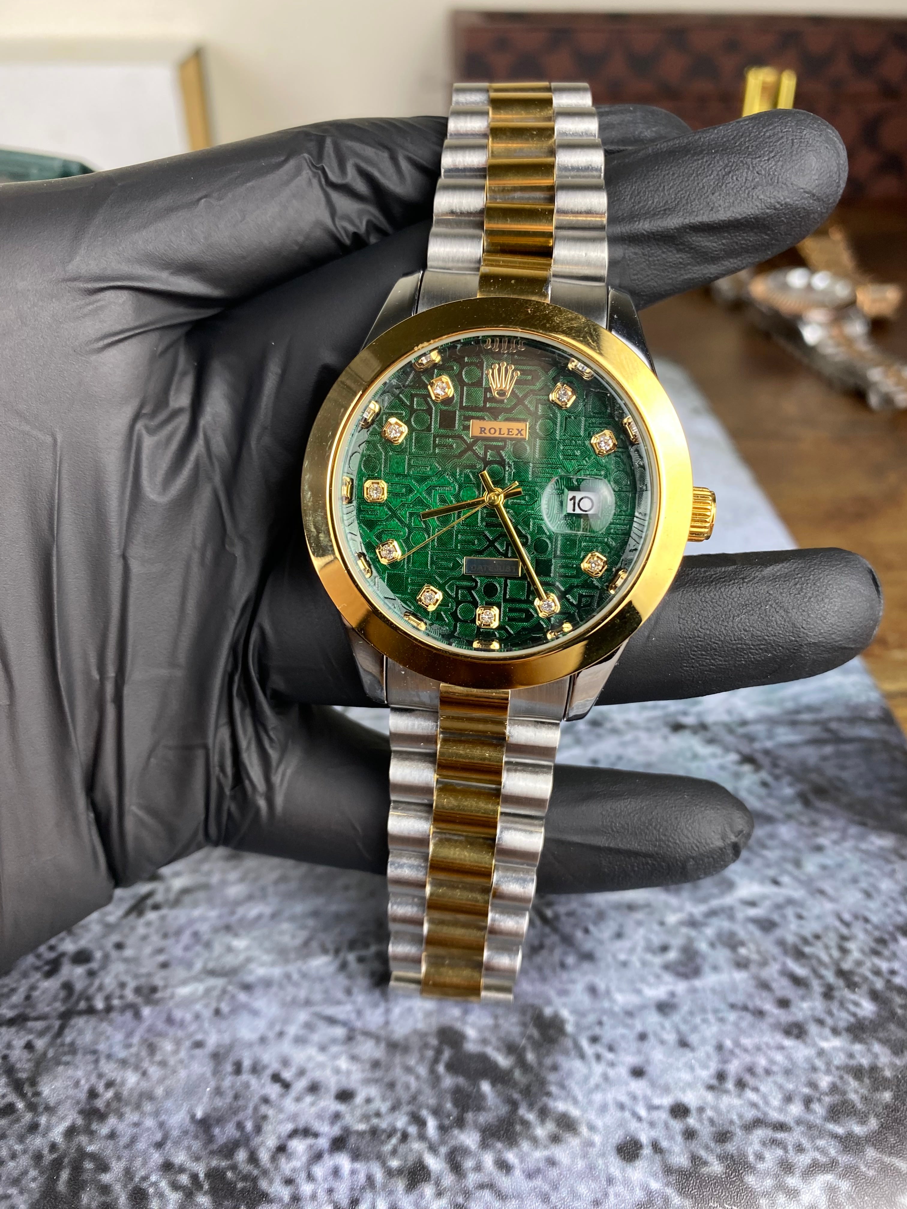 RLX – Emerald Circuit Green Dial