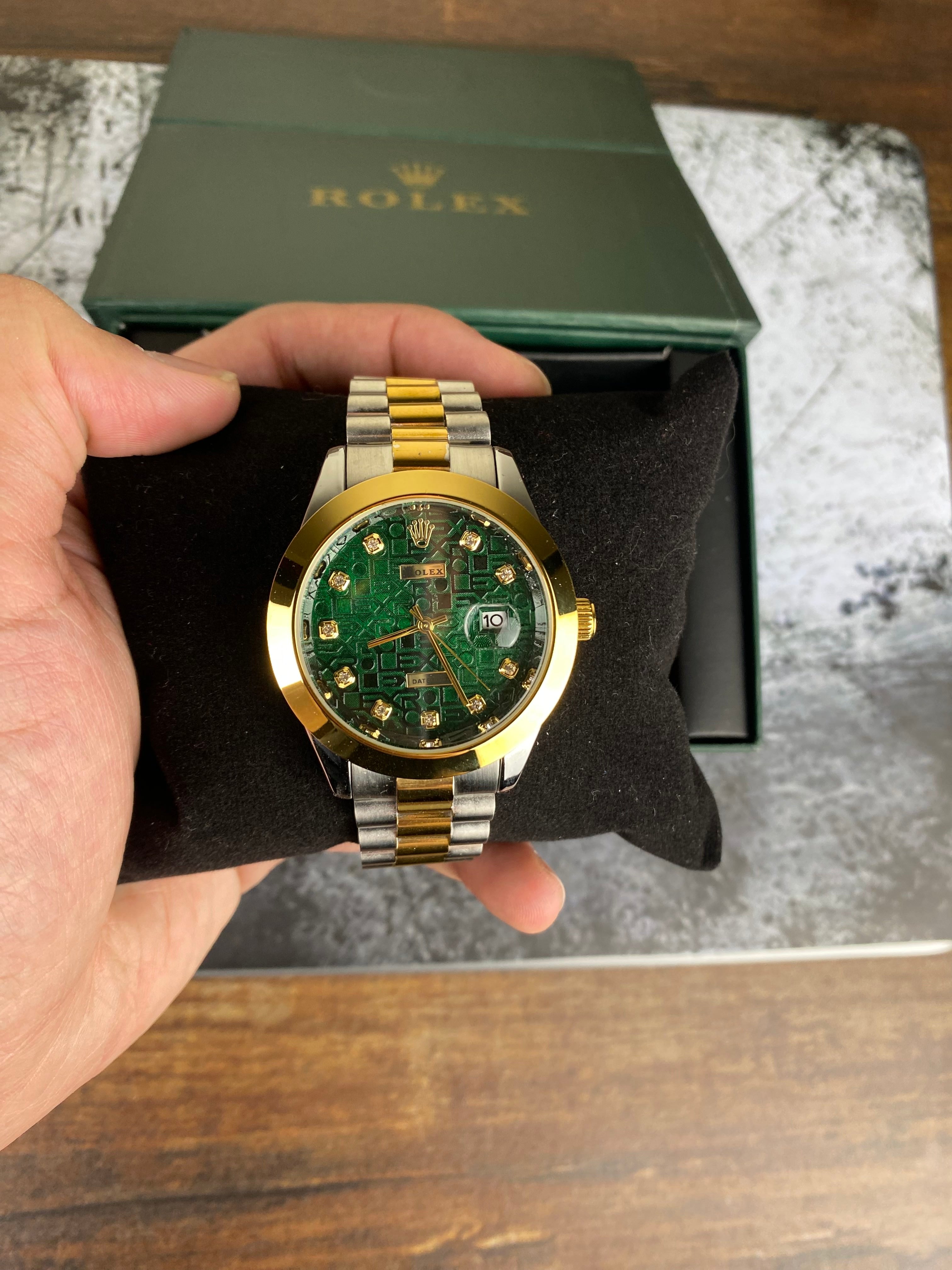 RLX – Emerald Circuit Green Dial