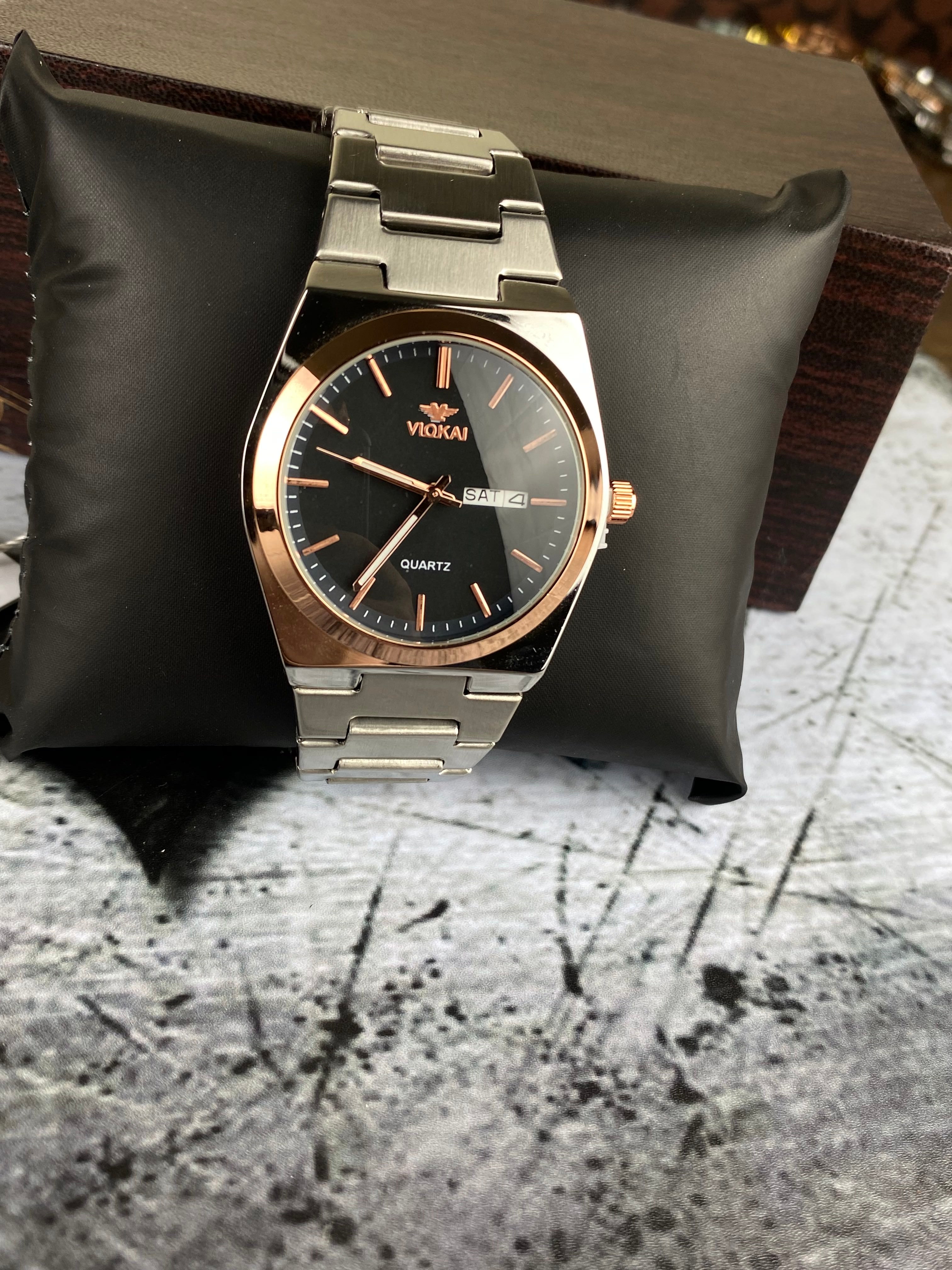VIOKAI – Black Dial Rose Gold Edition