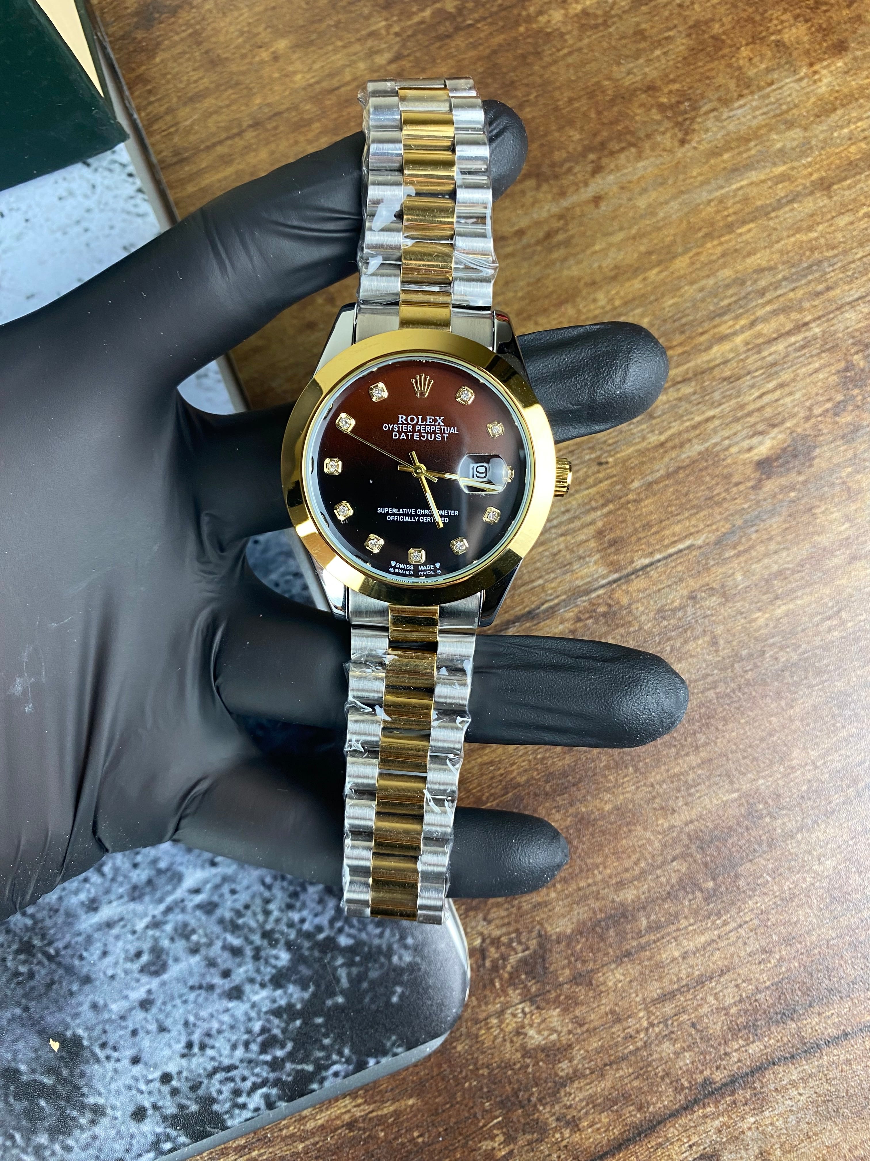 RLX – Royal Chocolate Diamond Dial