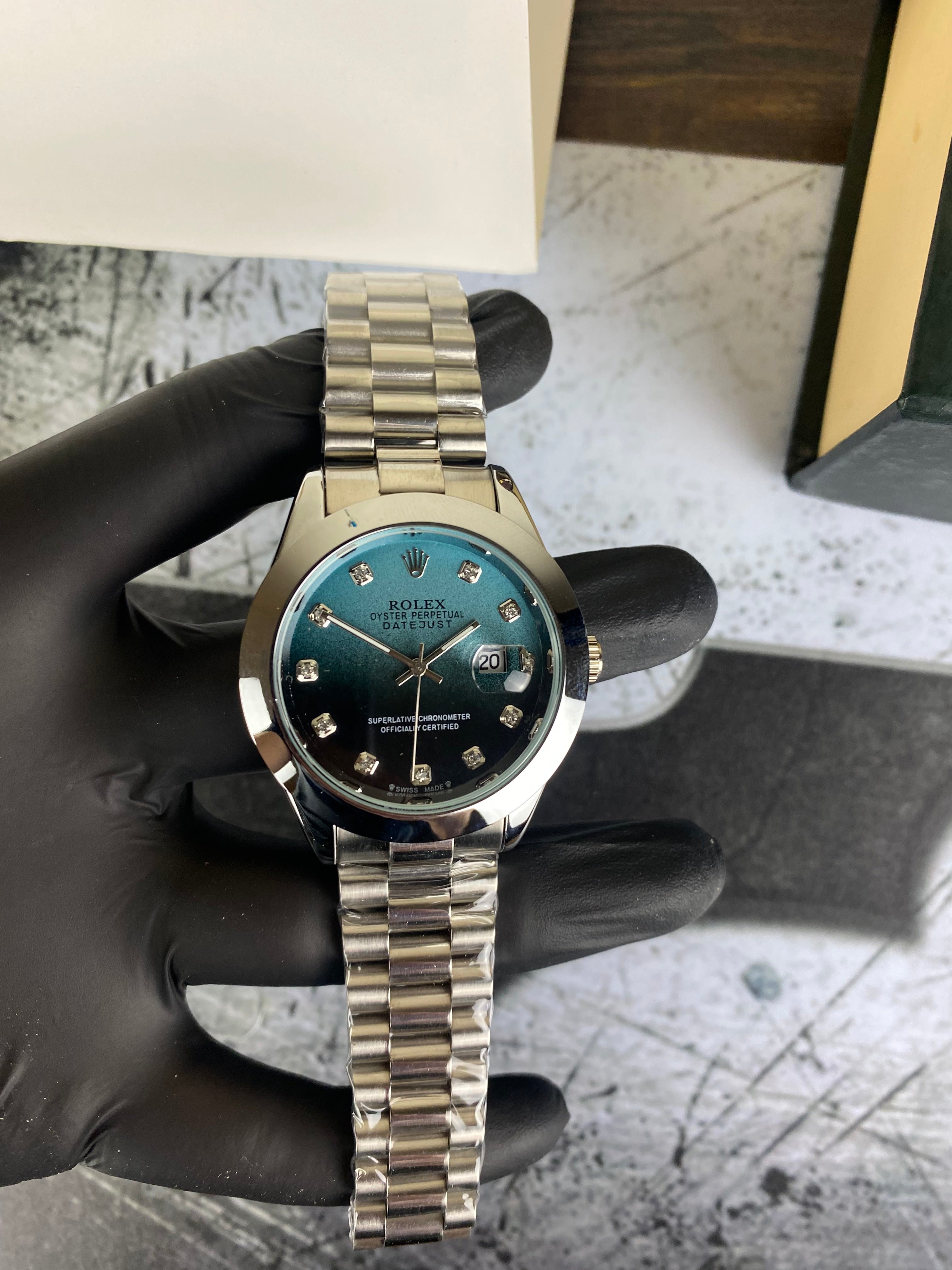 RLX – Dark Ocean Diamond Dial