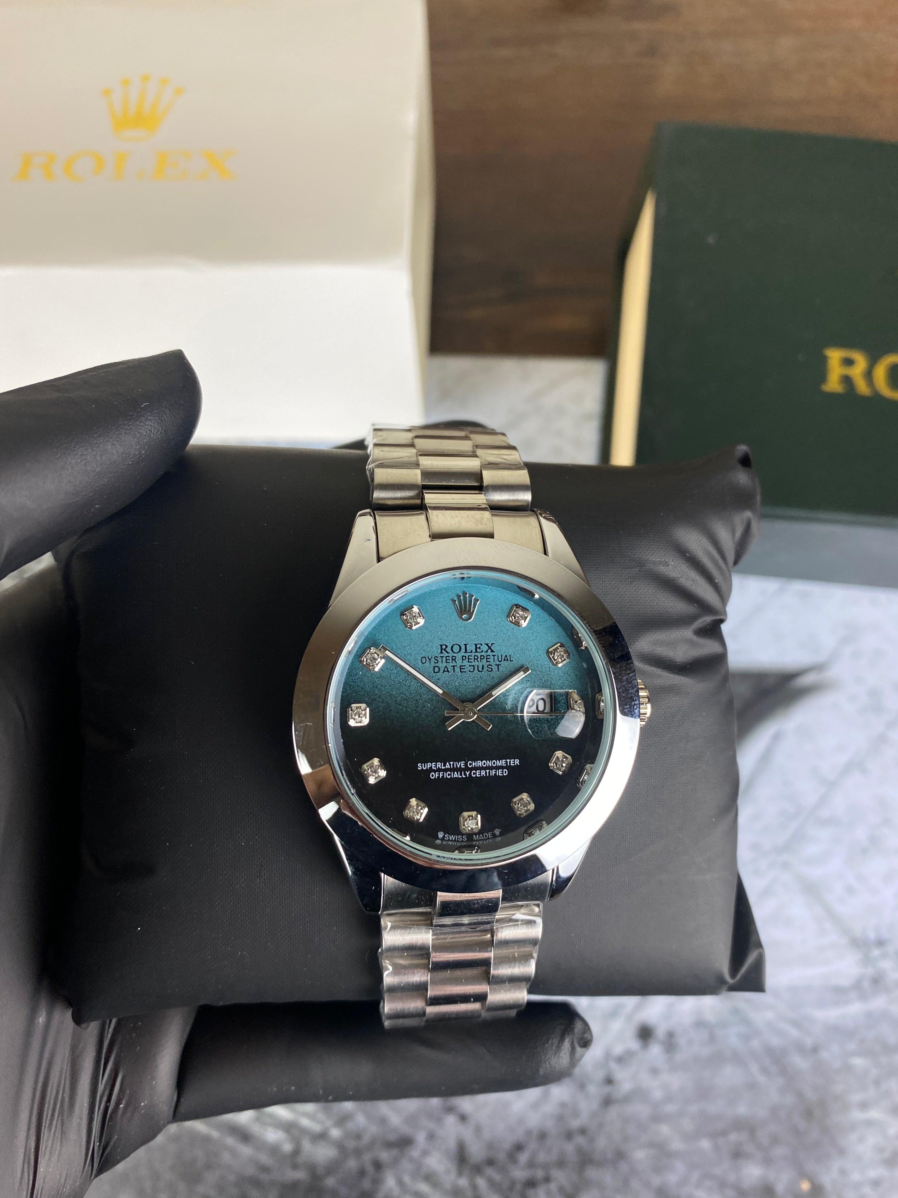 RLX – Dark Ocean Diamond Dial