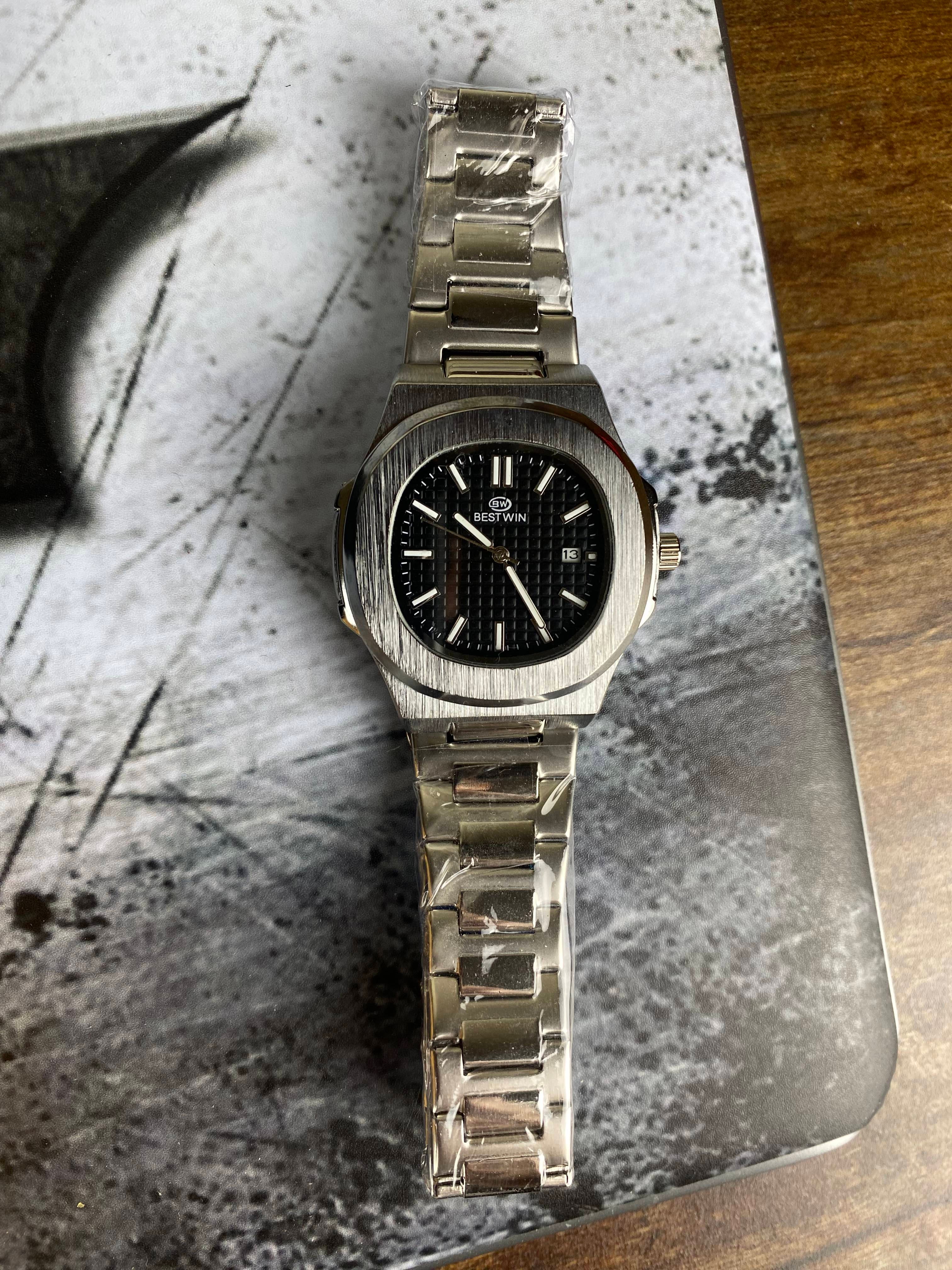 ⌚ BW BESTWIN CLASSIC STEEL – TEXTURED DIAL EDITION
