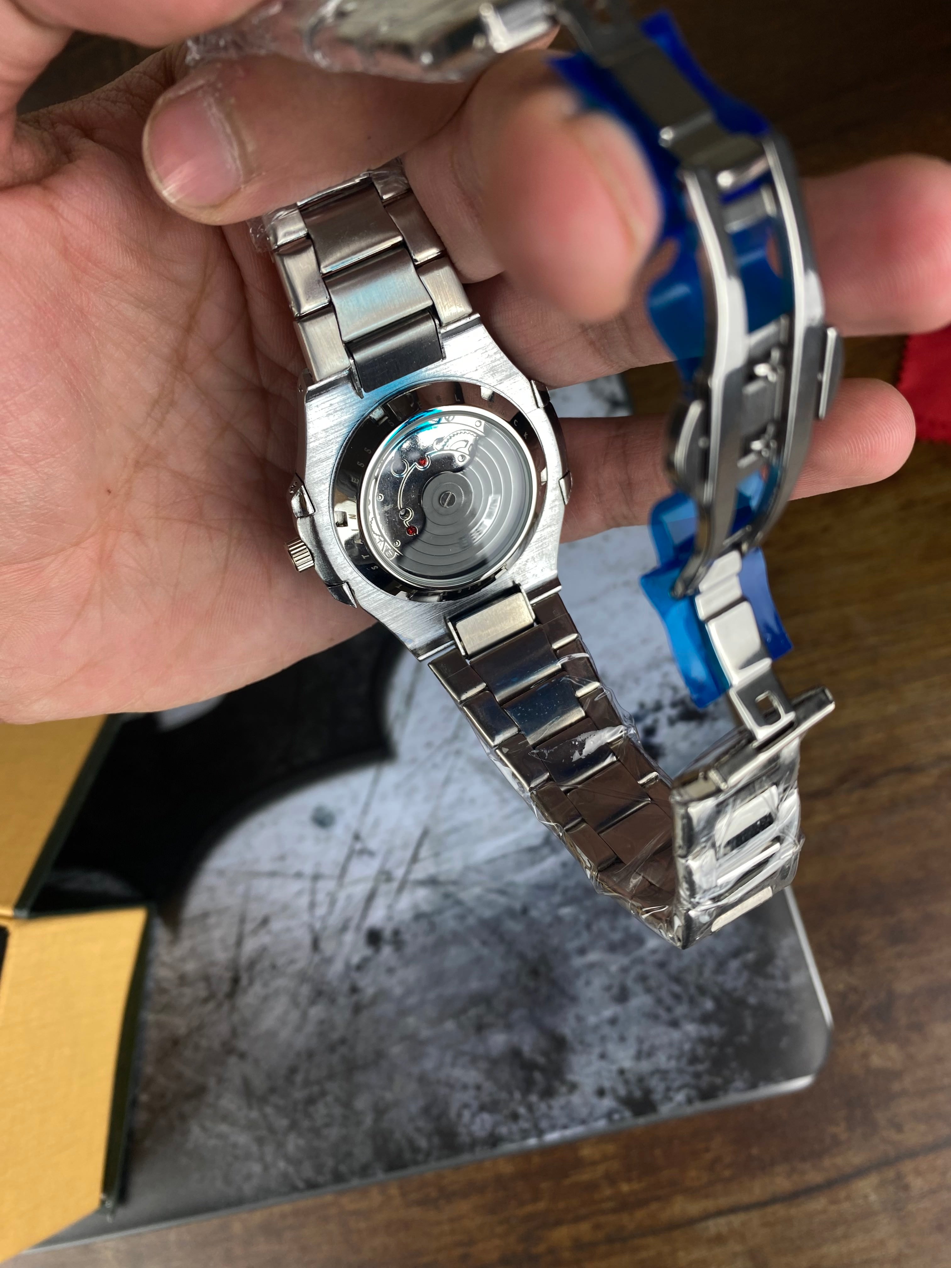 ⌚ BW BESTWIN CLASSIC STEEL – TEXTURED DIAL EDITION