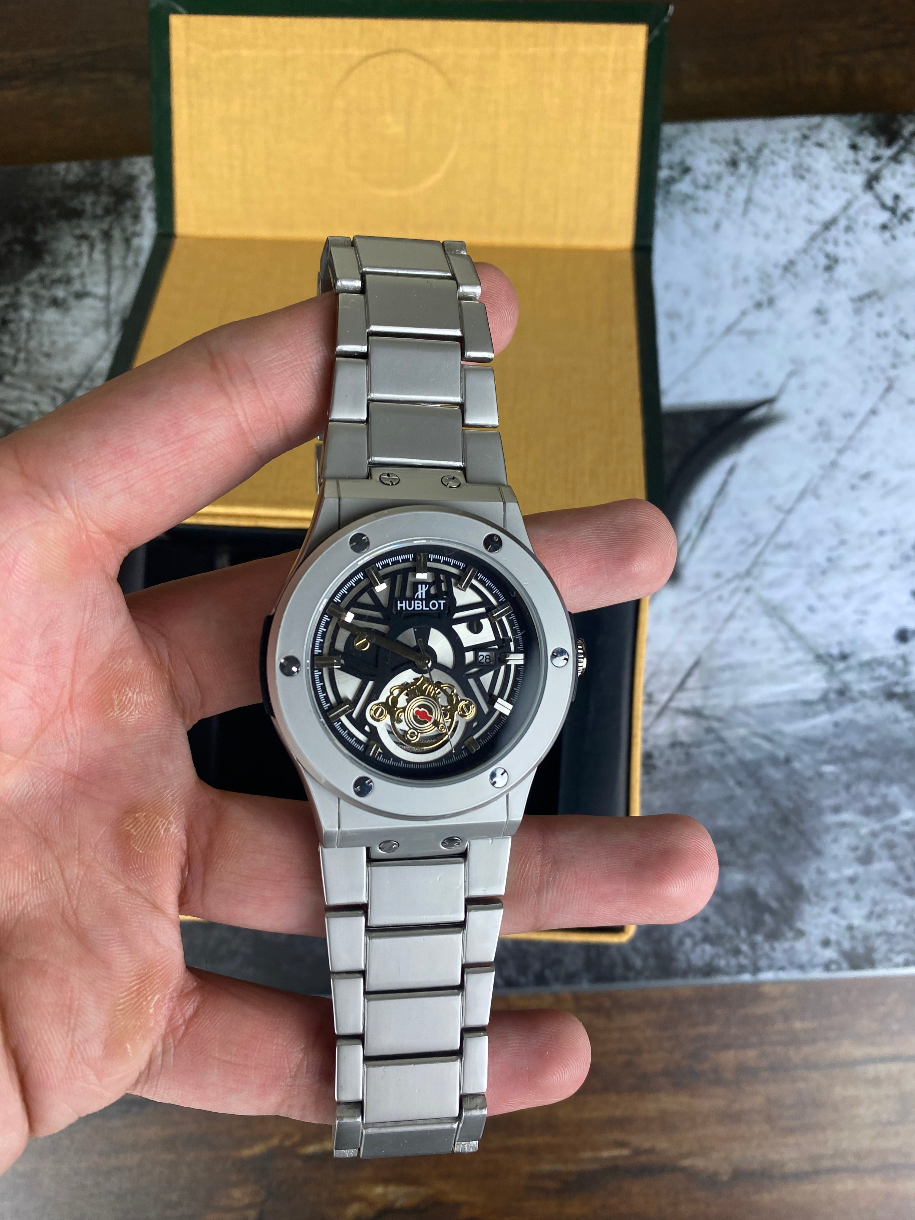 ⌚ HBL CLASSIC FUSION SKELETON – SEMI-AUTO EDITION