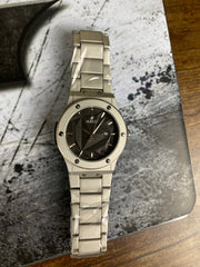 ⌚ HBL CLASSIC FUSION – CRYSTAL DIAL STEEL EDITION