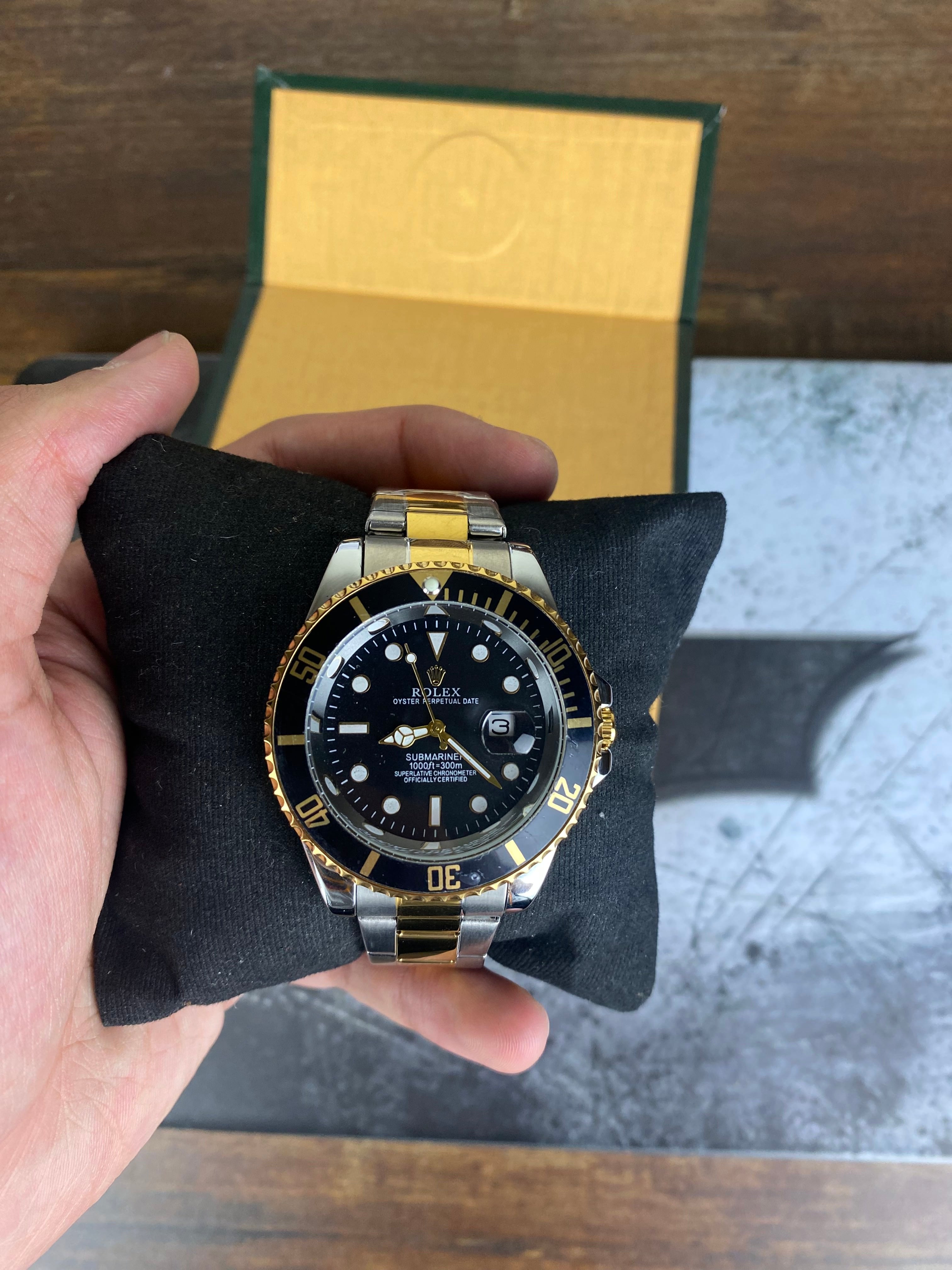 ⌚ RLX SUBMARINER 40MM – TWO TONE GOLD EDITION