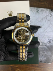 ⌚ RLX Automatic Two-Tone Skeleton – Prestige Edition