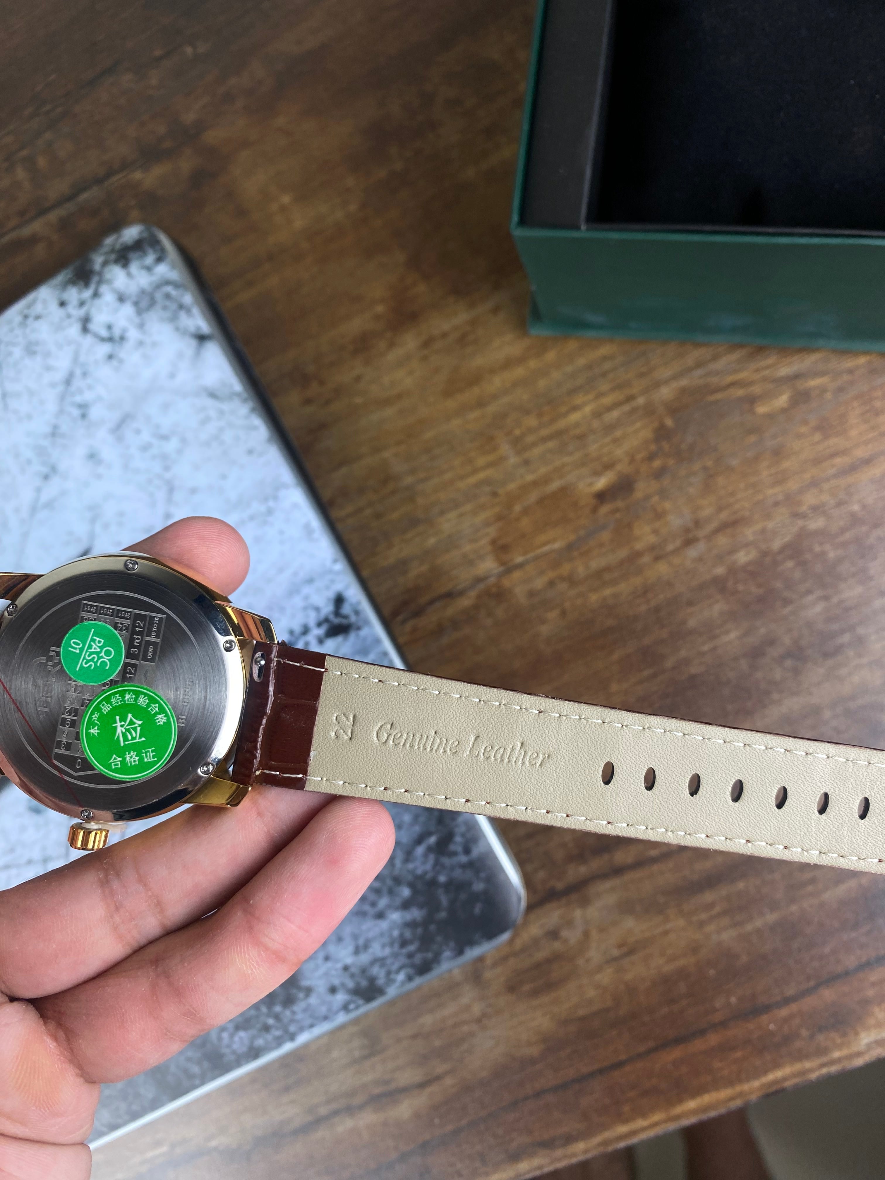 ⌚ HERWI Roulette Classic – Gold Brown Edition