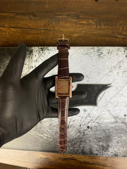 ⌚ CARTIER TANK HERITAGE – BROWN DIAL ROSE GOLD EDITION