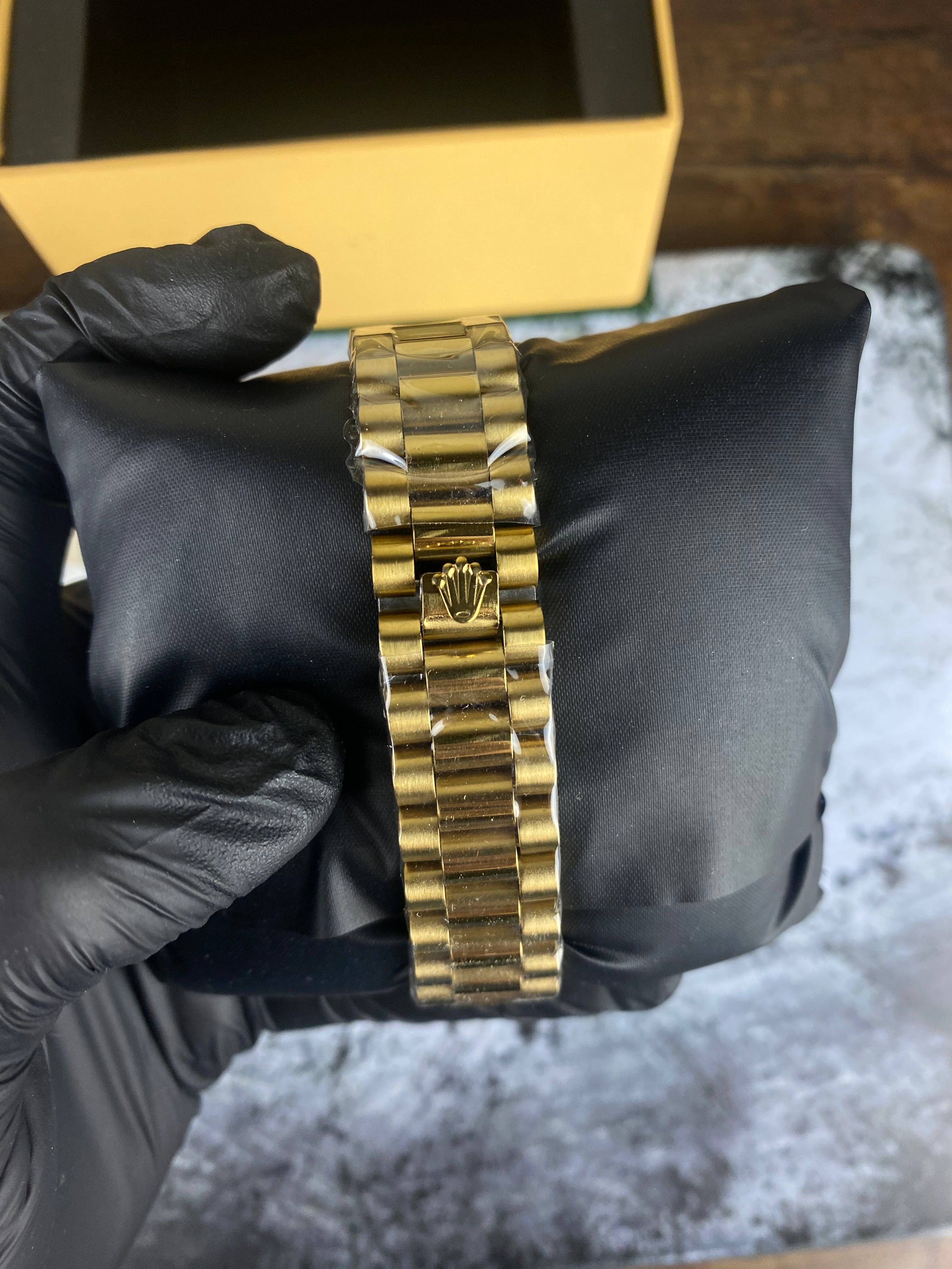 Rolex Oyster Perpetual Day-Date – Gold Champagne Dial Luxury Watch