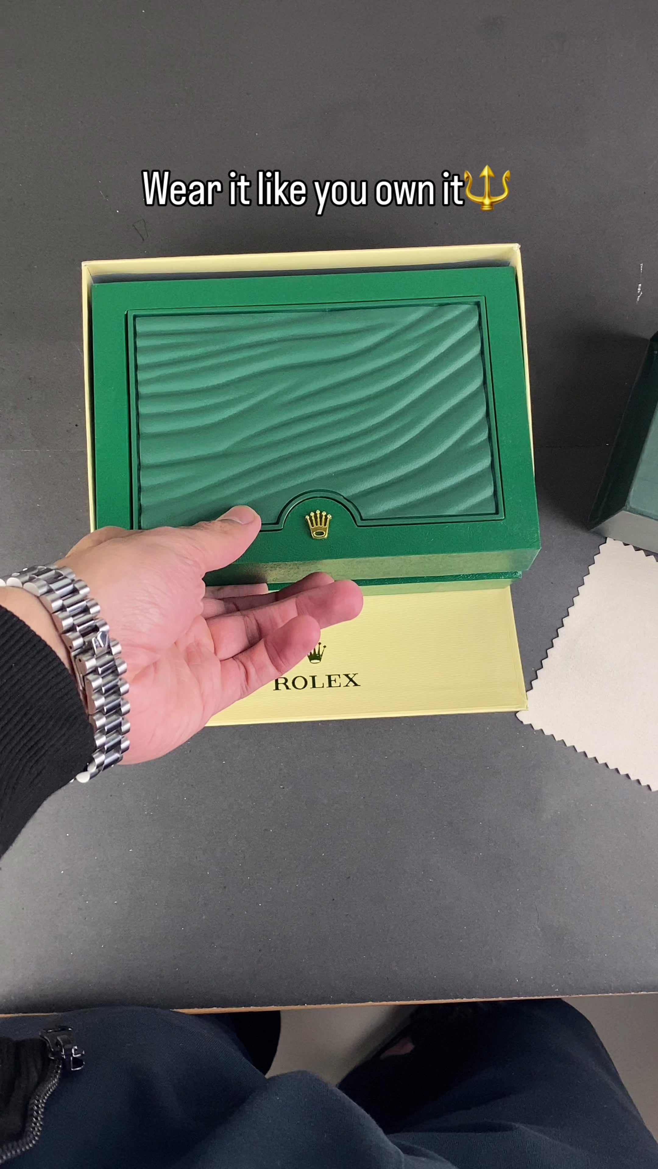 Load video: Rolex Datejust Chocolate Diamond Dial