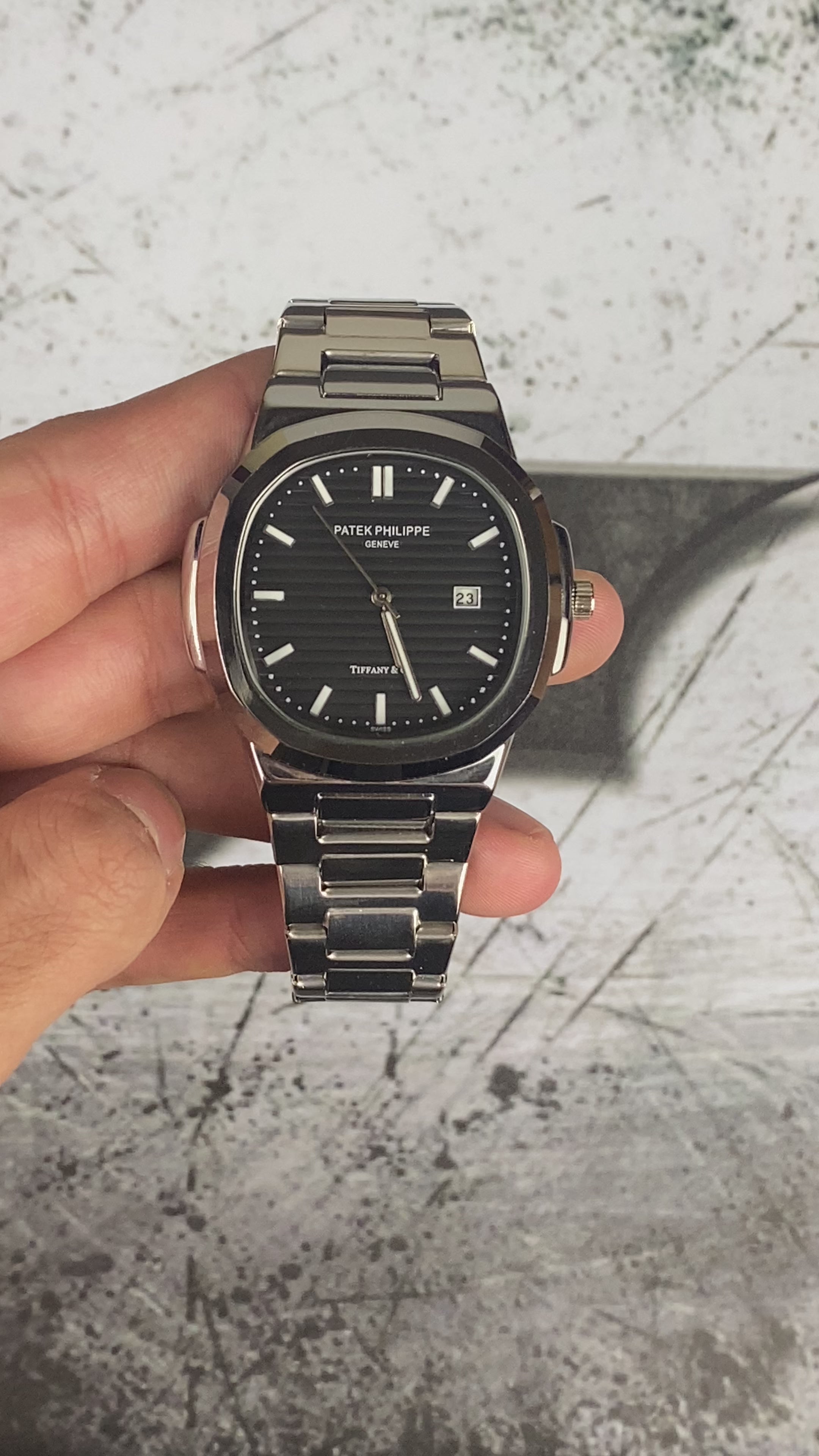 Load video: Patek Philippe Dark Nautilus
